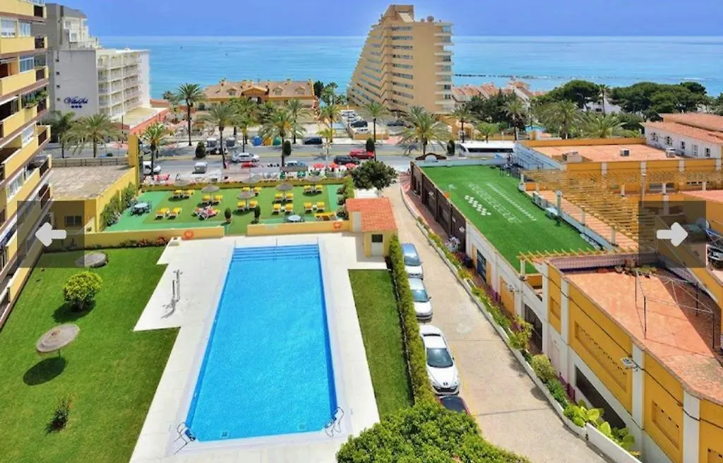 Lägenhet Don Gustavo 2 Bedroom Beach Front Apt, Sea Views Benalmádena Spanien